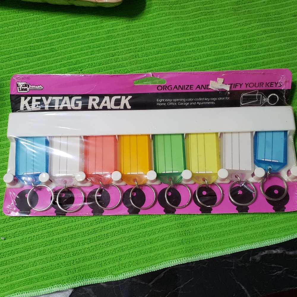 Key tags. Sort your keys.